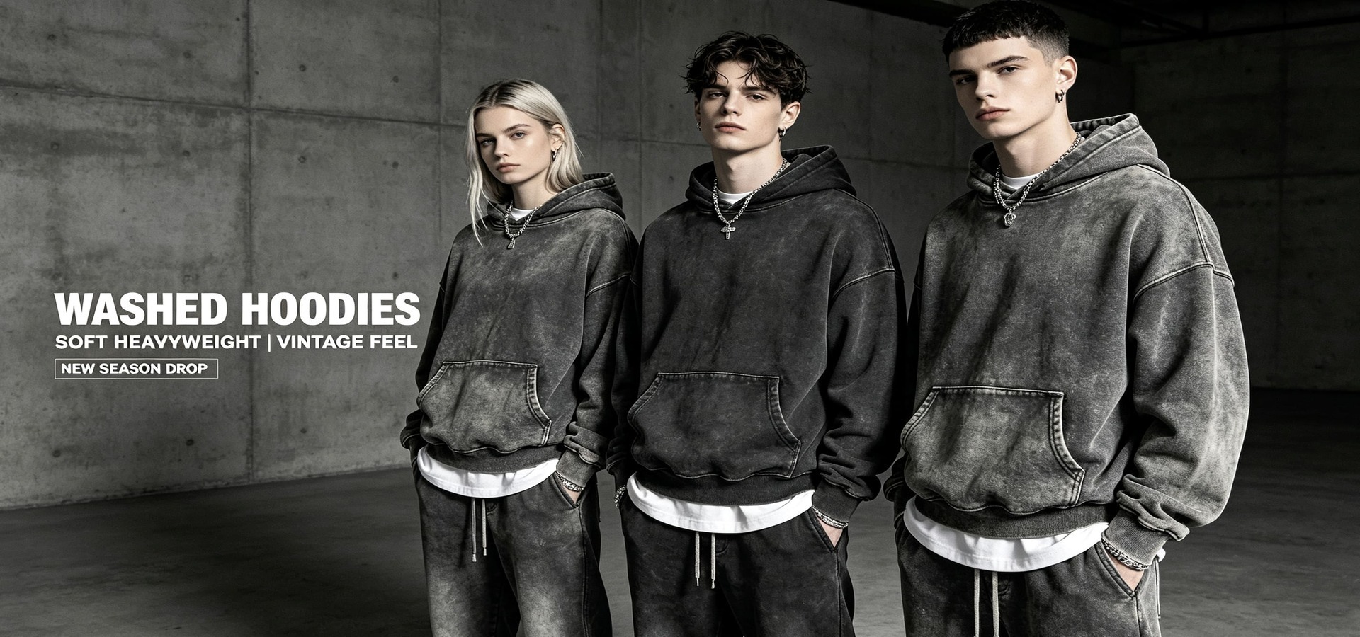 quality Stone Wash Hoodies factory